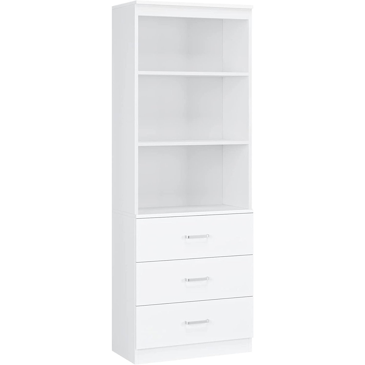 Kahler 70.9'' H x 23.6'' W Standard Bookcase with 3 Drawers